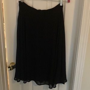 Brooke Shields size 4 black skirt
